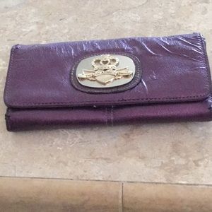 Kathy Van Zeeland Purple Wallet
